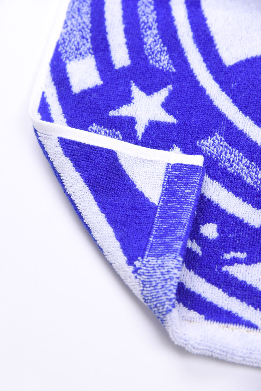 【プレゼント好適品】 FACE TOWEL(BIG) / スカルカモフラージュ柄 今治 フェイスタオル (ブルー)