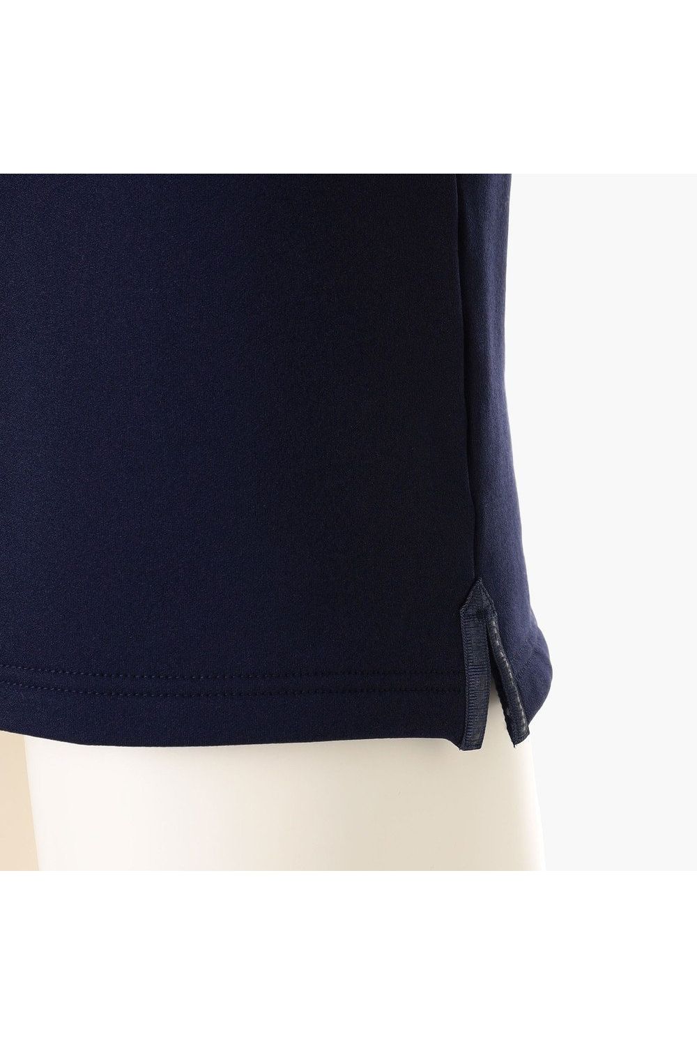【26AW】 MEN’S WARM LS HIGHNECK / 秋冬仕様 起毛素材 ベーシック 長袖モックネックTシャツ (ネイビー)