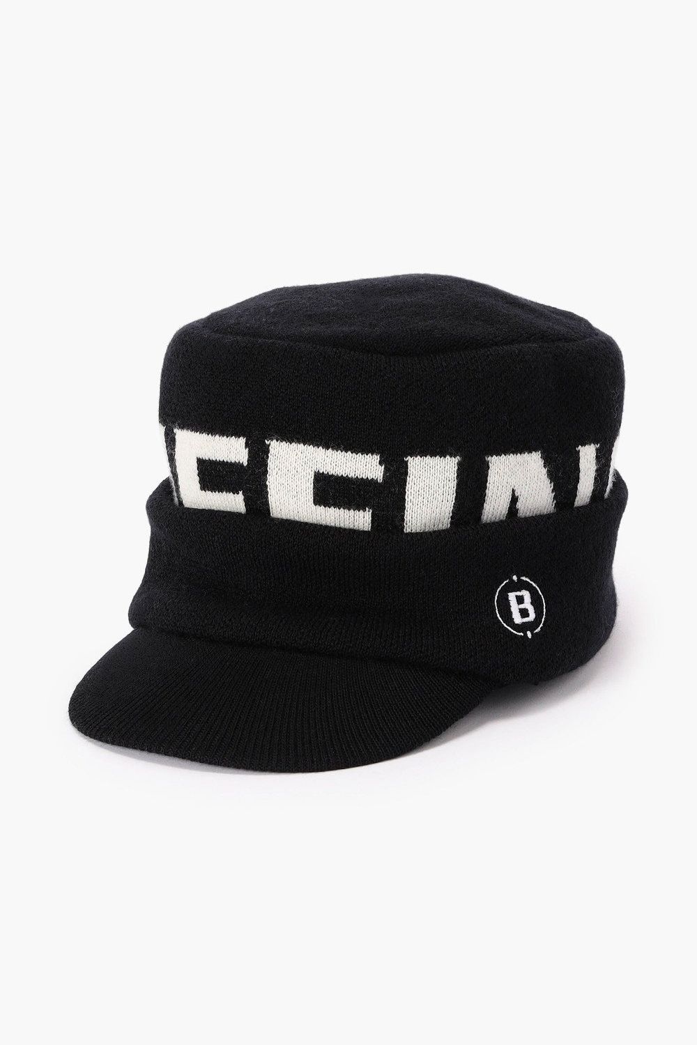 【26AW】 MEN’S WR WOOL KNIT WORK CAP / ブランドロゴ ワークキャップ (ブラック)