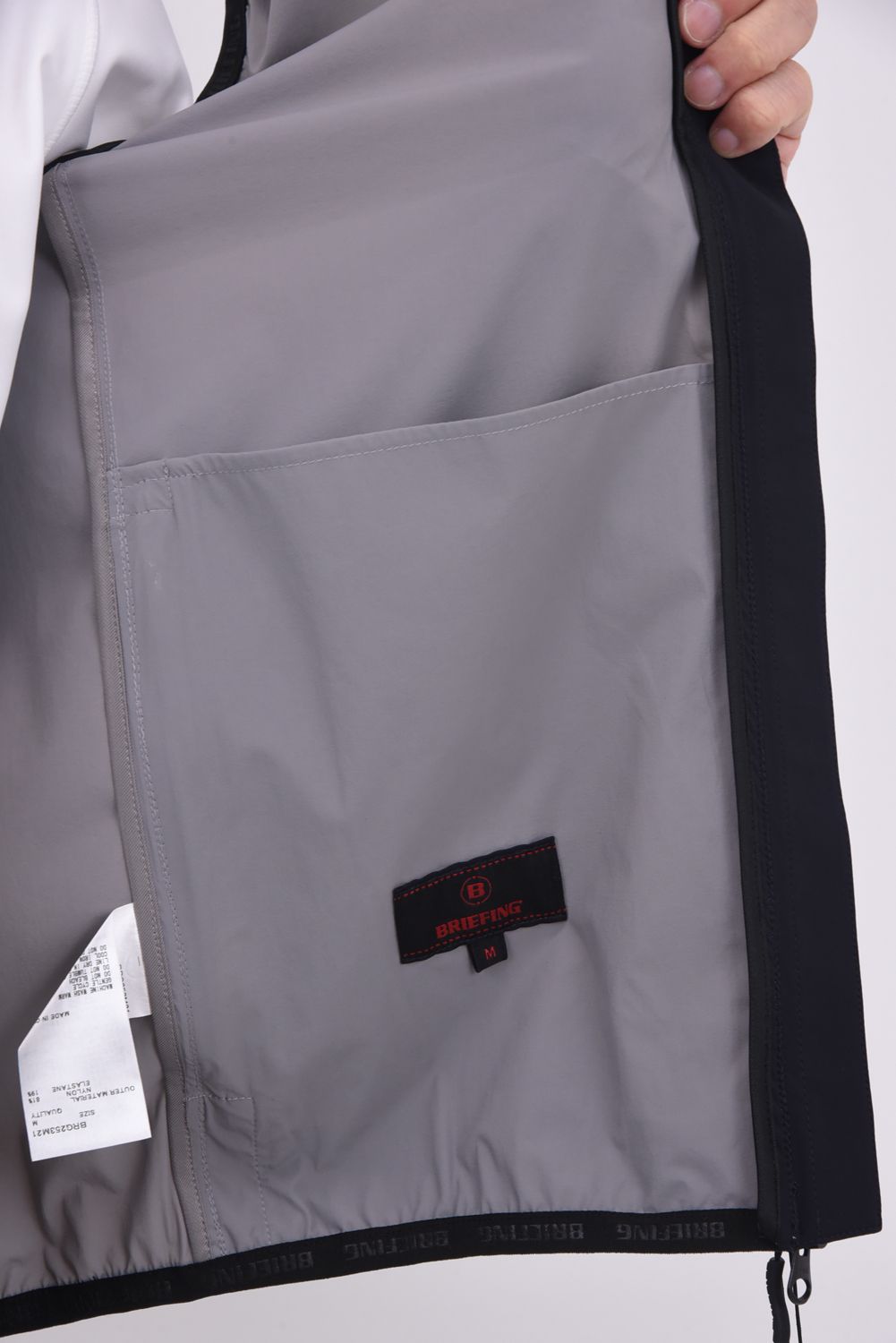 【25AW】 POCKETABLE WIND BLOUSON / ポケッタブル ライトブルゾン (グレー)