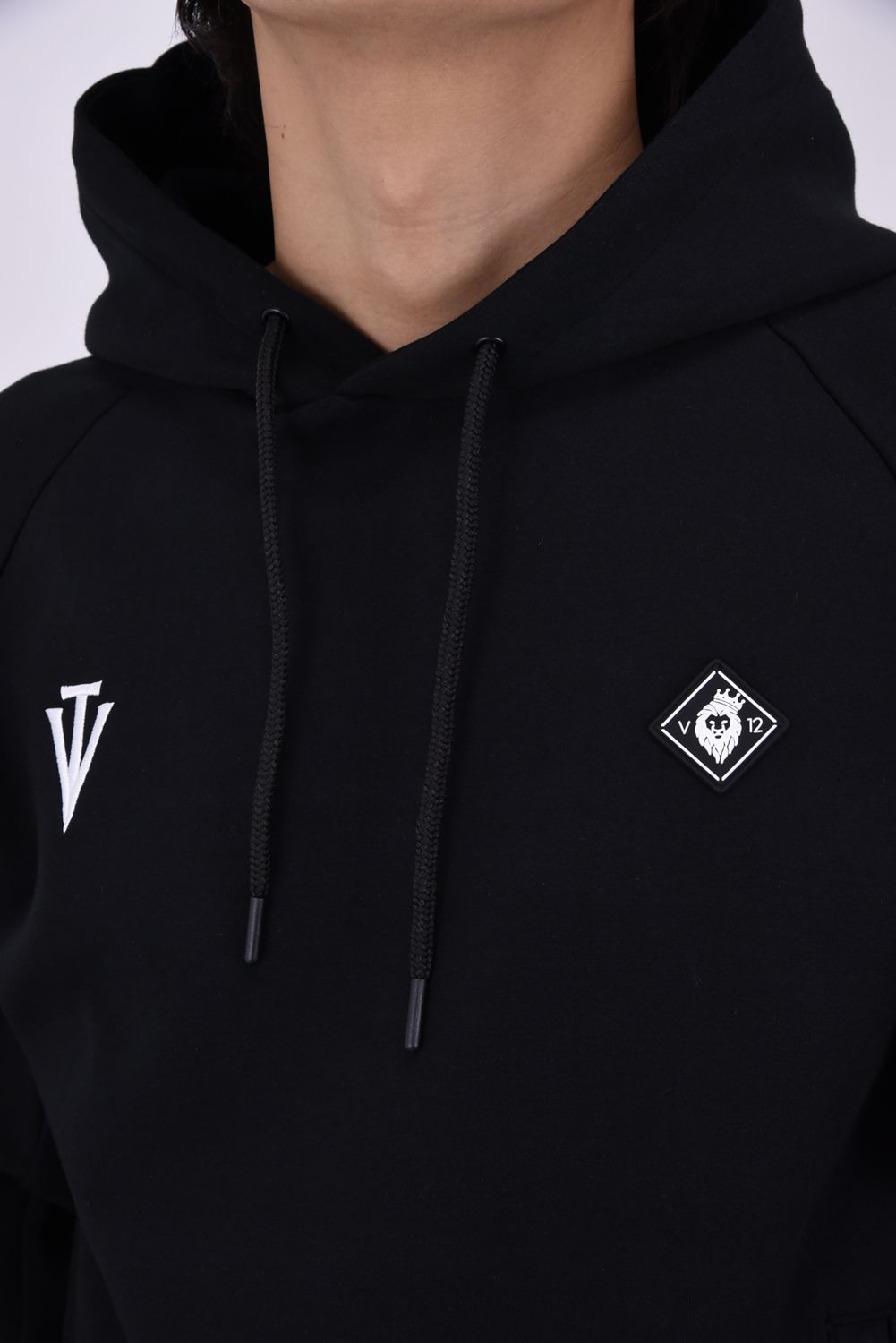 【26AW】 BACK AWA PARKA / バックロゴ プルオーバーフーディー (ブラック)