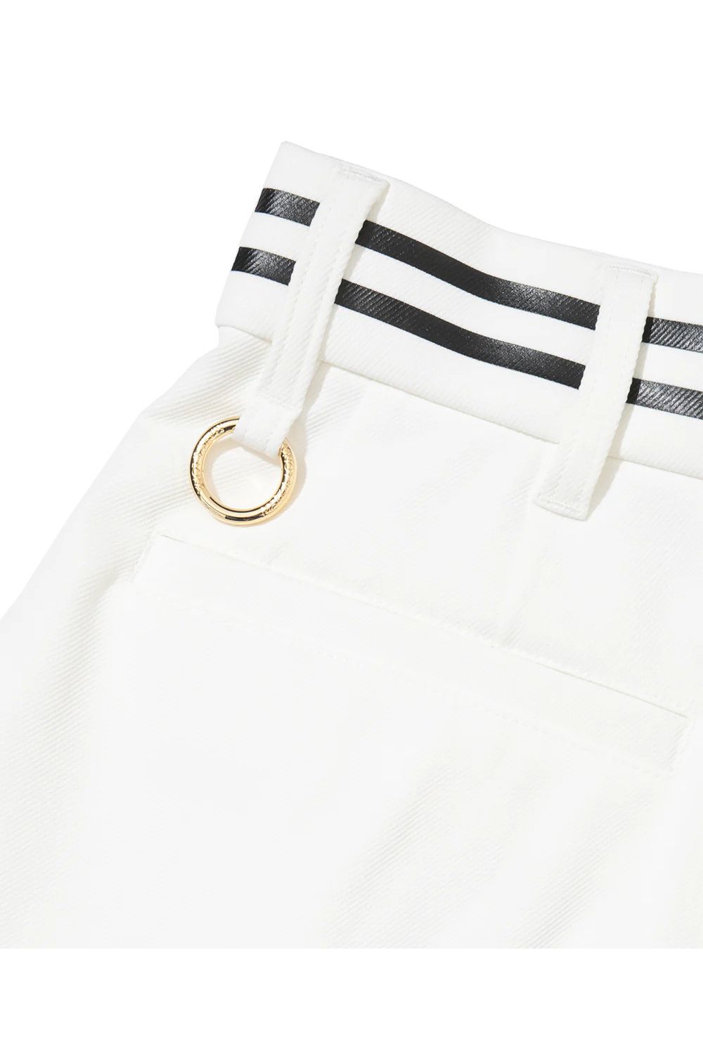 【26SS】【レディース】 VELA NAUTICA CULOTTES / バイカラー マリンテイスト キュロットパンツ (ホワイト)