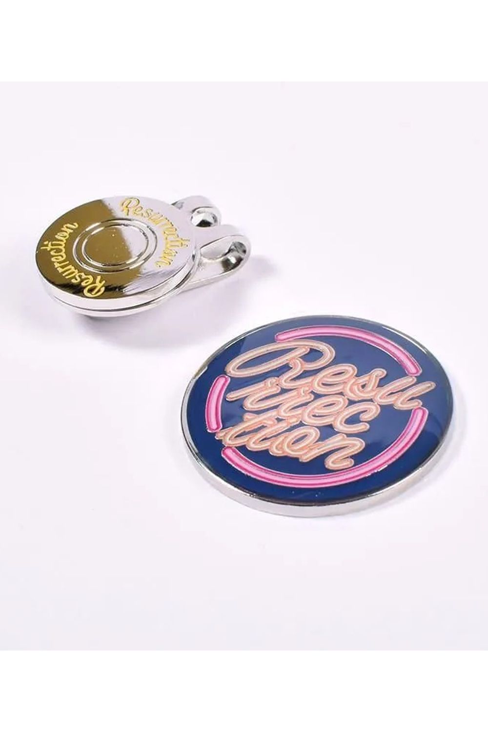 【26SS】【プレゼント好適品】 CLIP MARKER / ネオンロゴ クリップマーカー (ネイビー)