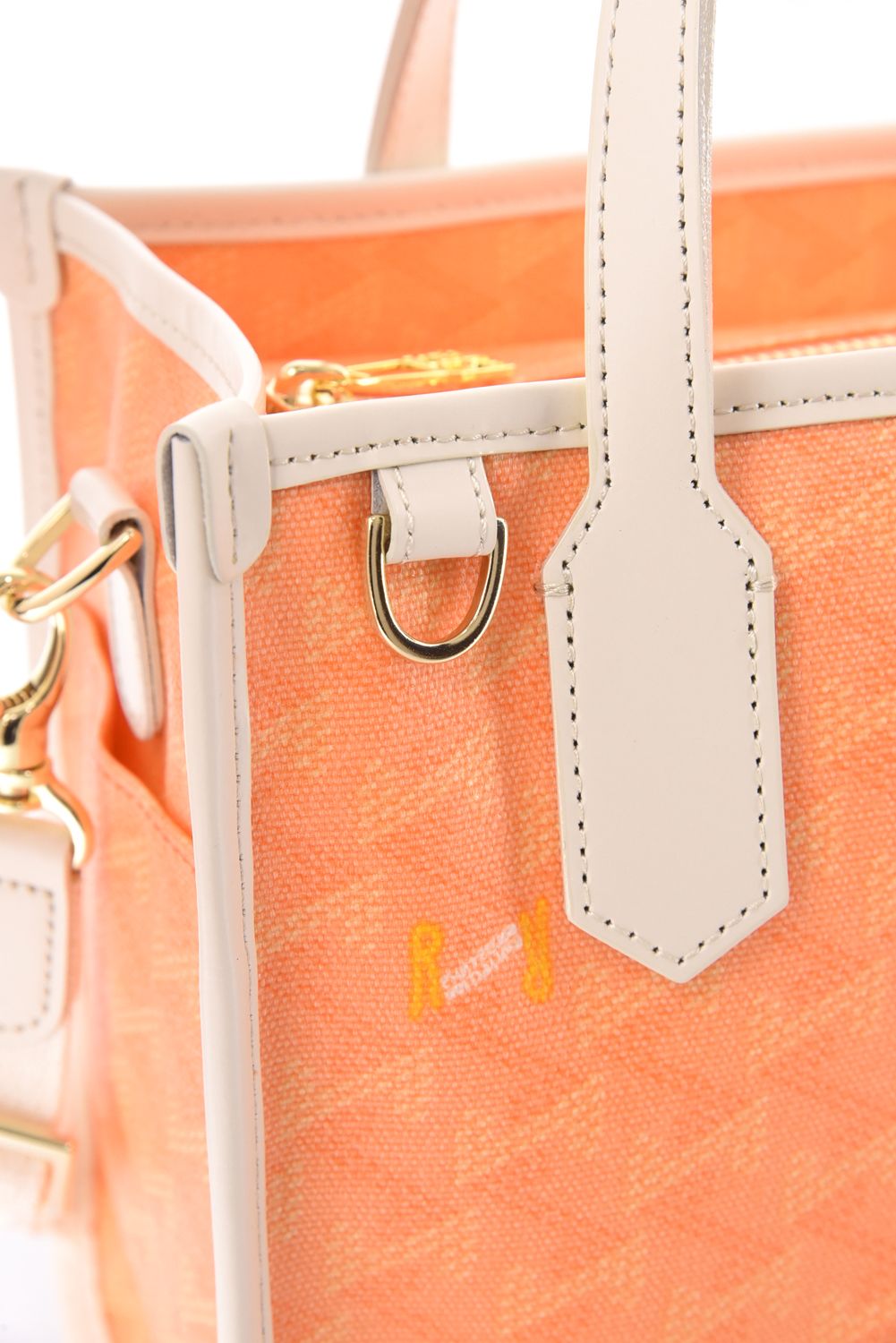 【26SS】  LANIUS SQUARE MINI (ラニウス スクエア ミニ) / ブランドオリジナルテキスタイル カートバッグ (サンセット）