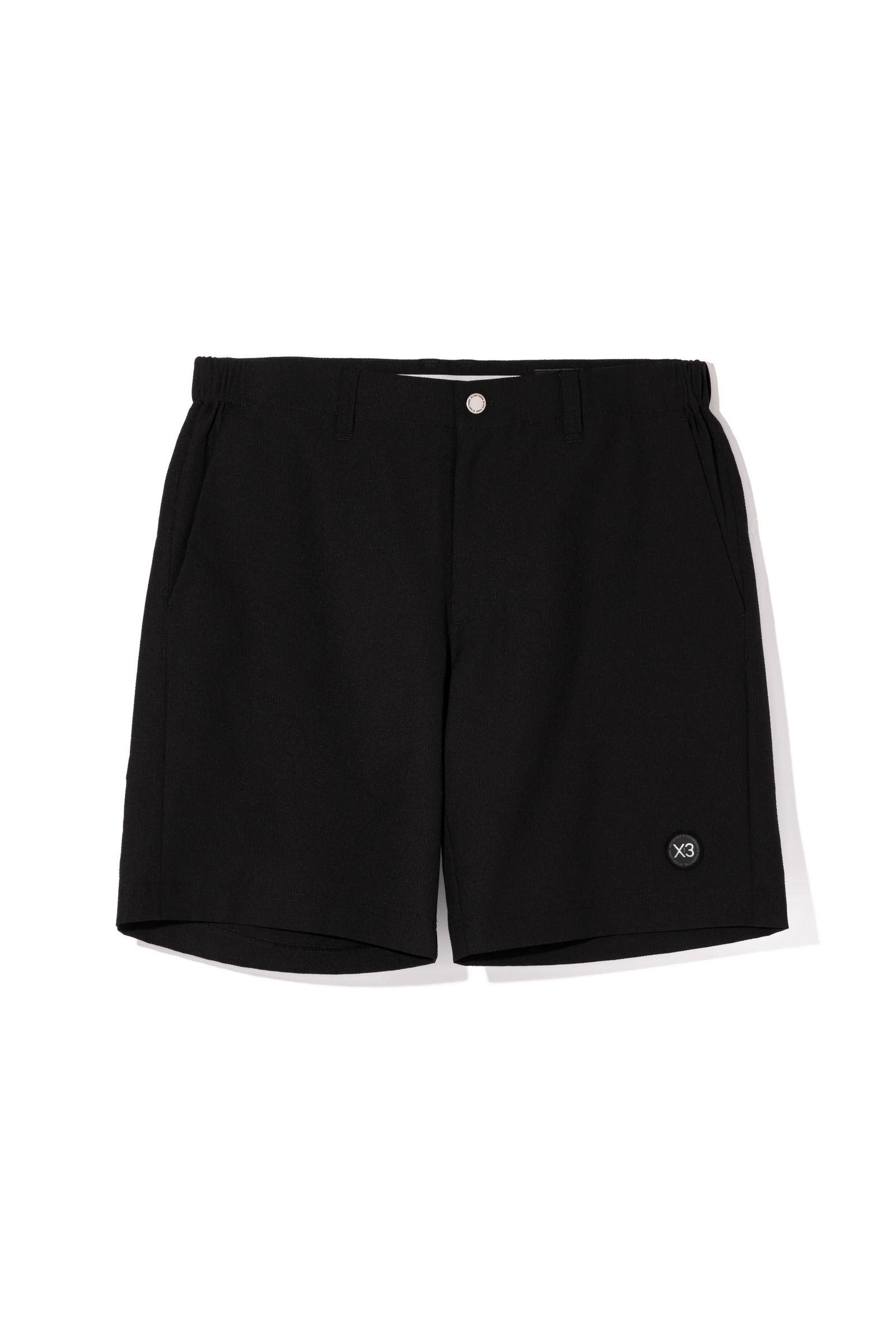【26SS】 SOLID SUCKER STRETCH SHORTS / シアサッカー ショートパンツ (ブラック)