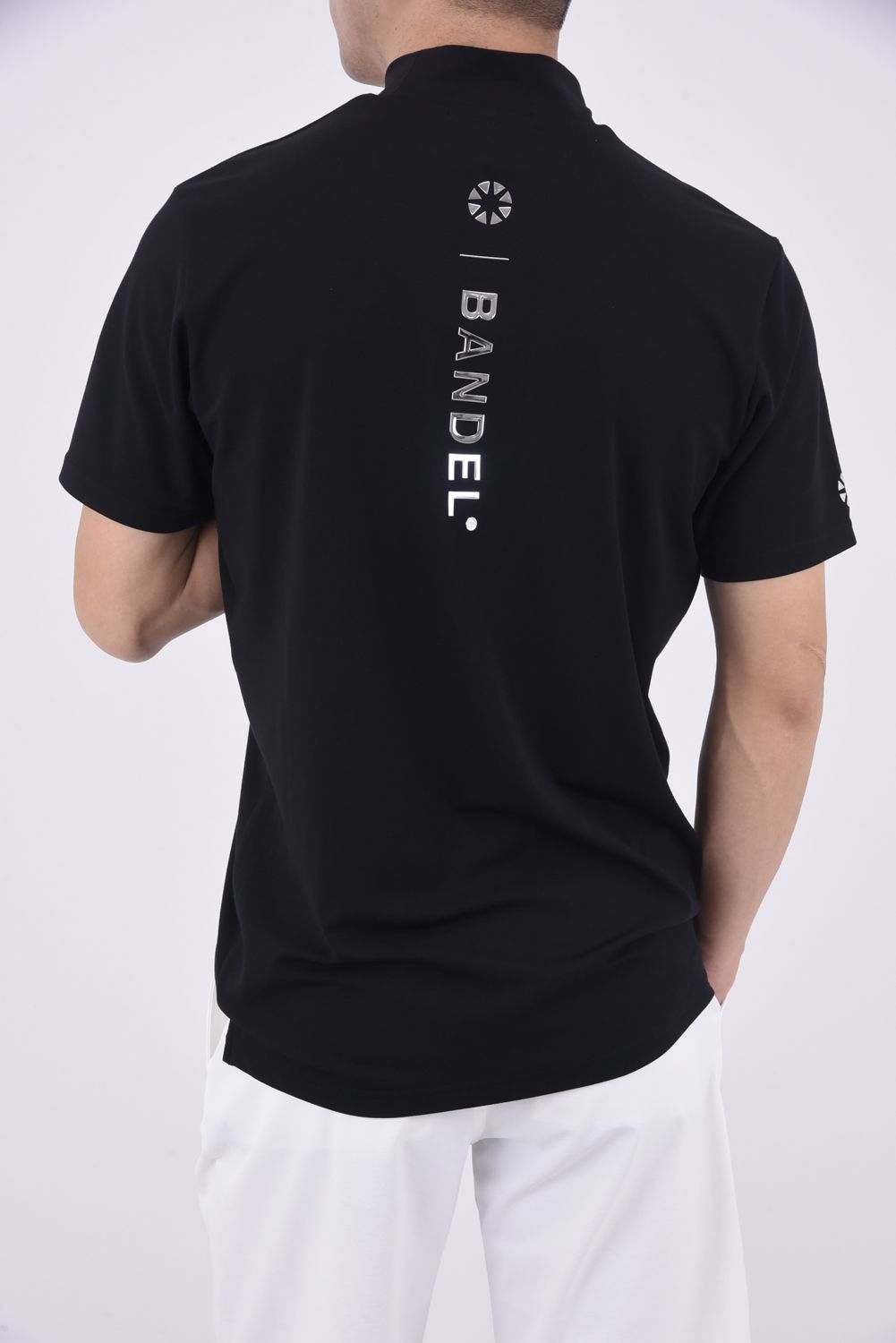 BANDEL GOLF - BASIC COOLTECH S/S MOCK NECK SHIRTS
