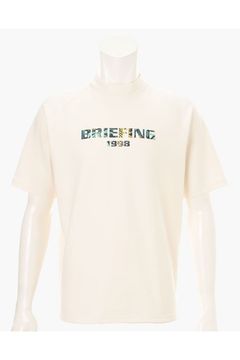 【26SS】 CR MS BOTANICAL LOGO HIGHNECK RF / ボタニカルロゴ モックネックTシャツ (アイボリー)