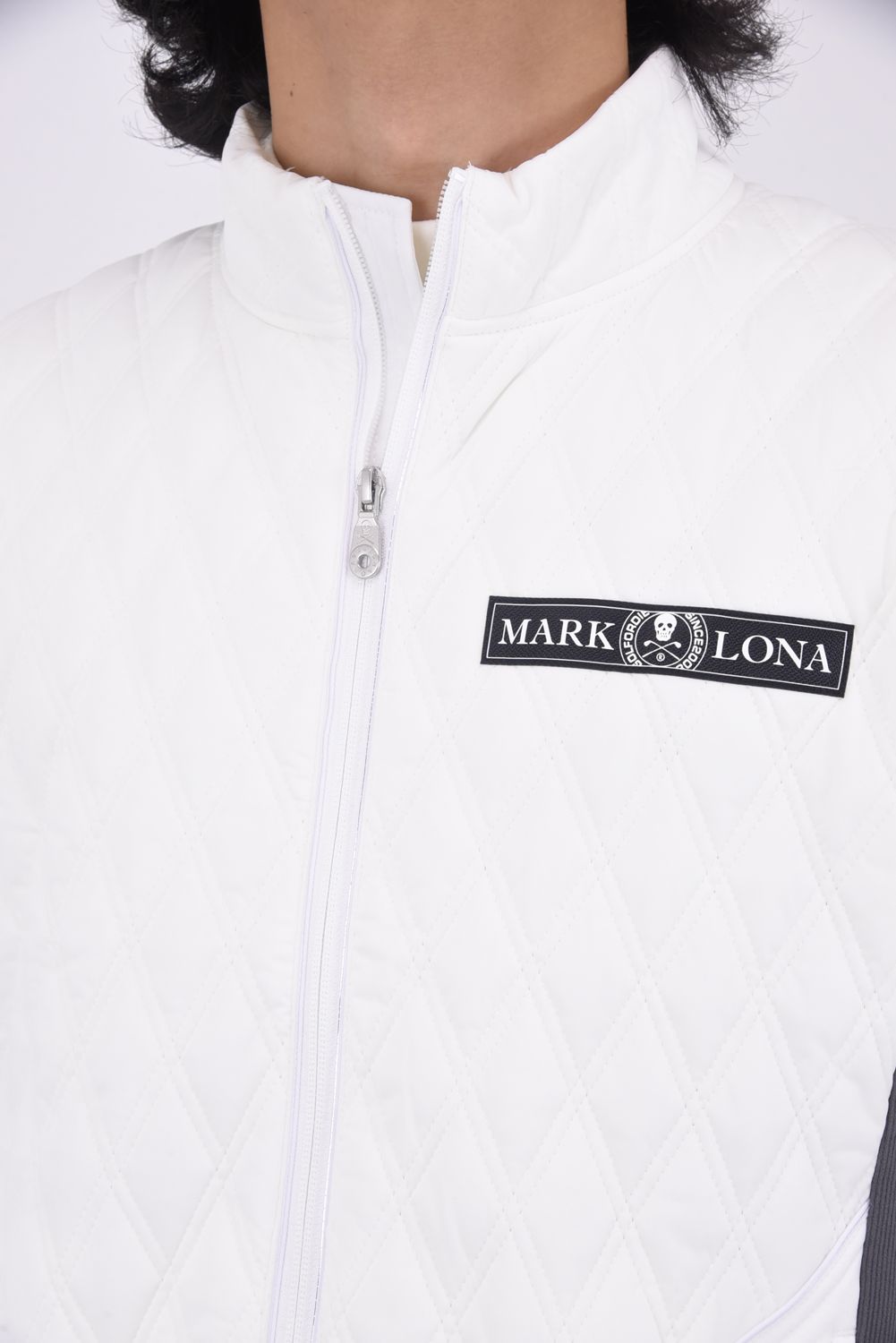 OLSON HYBRID JACKET / キルティング ハイブリッド ジャケット (ホワイト)