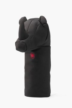 【26AW】 RHINO DRIVER COVER / "サイ"モチーフ STANDARD SERIES対応 ドライバーカバー (ブラック)