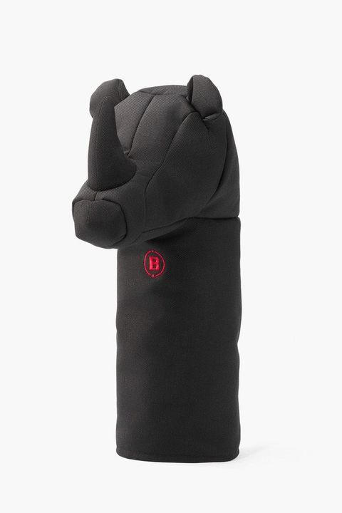 【26AW】 RHINO DRIVER COVER / "サイ"モチーフ STANDARD SERIES対応 ドライバーカバー (ブラック)