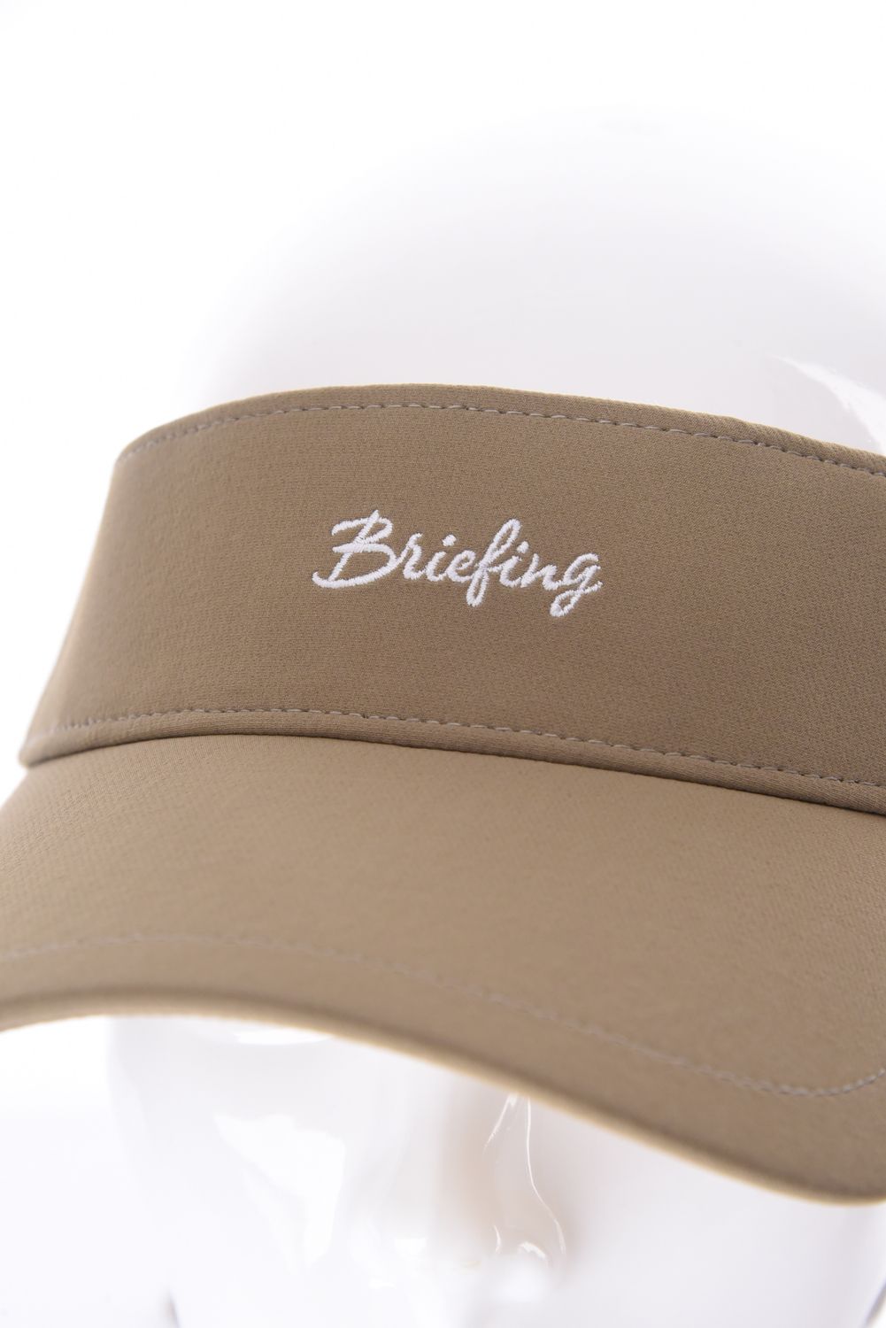 【26SS】【レディース】 WOMEN’S SMALL LOGO RIBBON VISOR / ブランドロゴ バックリボン リボンサンバイザー (ベージュ)