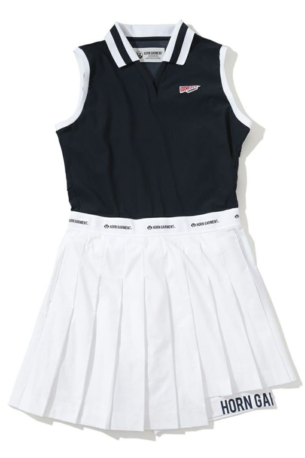 HORN GARMENT - 【25SS】【レディース】 PF SLEEVELESS PLEAT