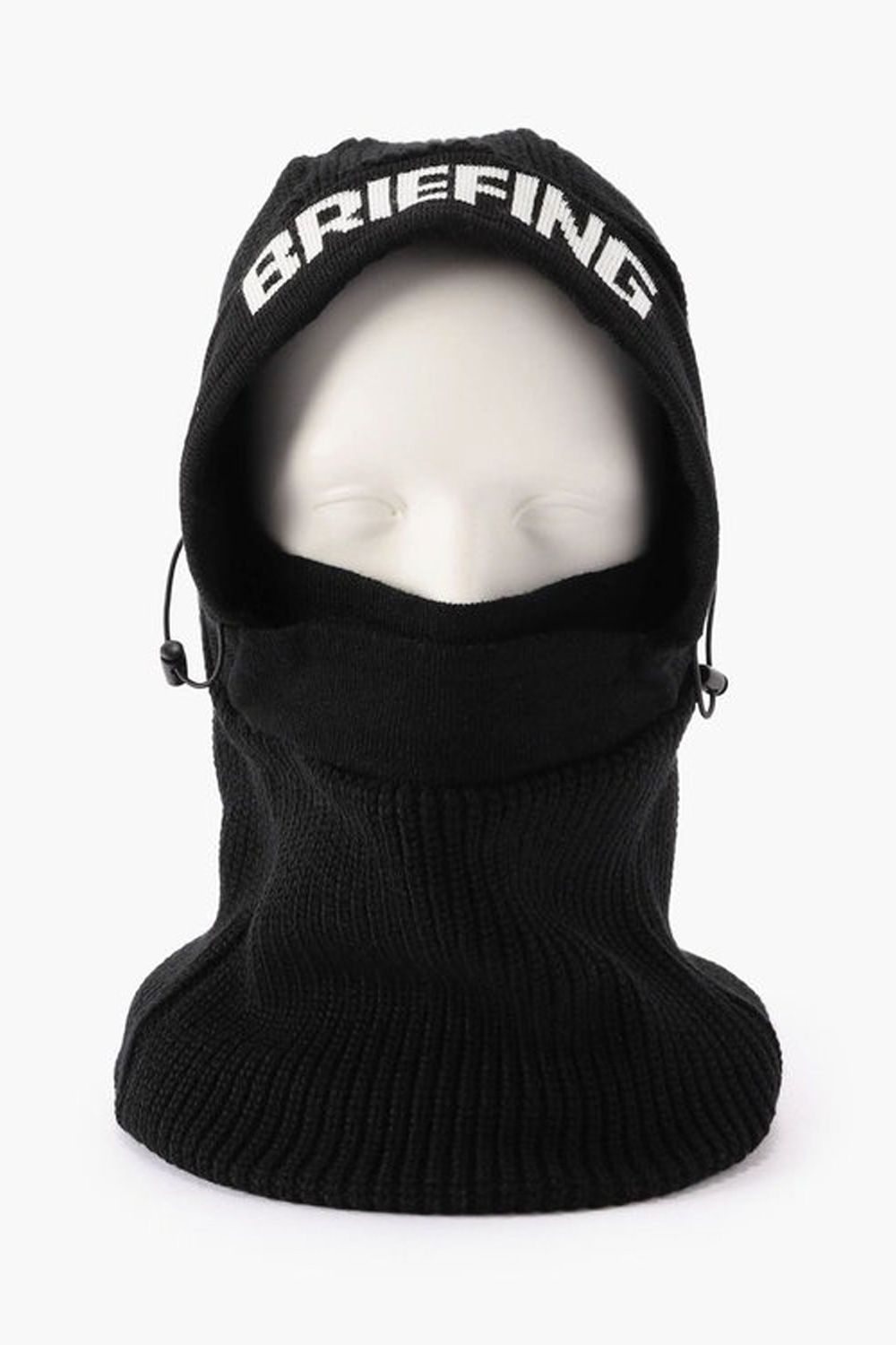【26AW】 KNIT BALACLAVA / ニット バラクラバ (ブラック)