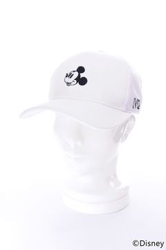 【26SS】 BIG FACE CAP / ディズニーコレクション メッシュキャップ (ホワイト)