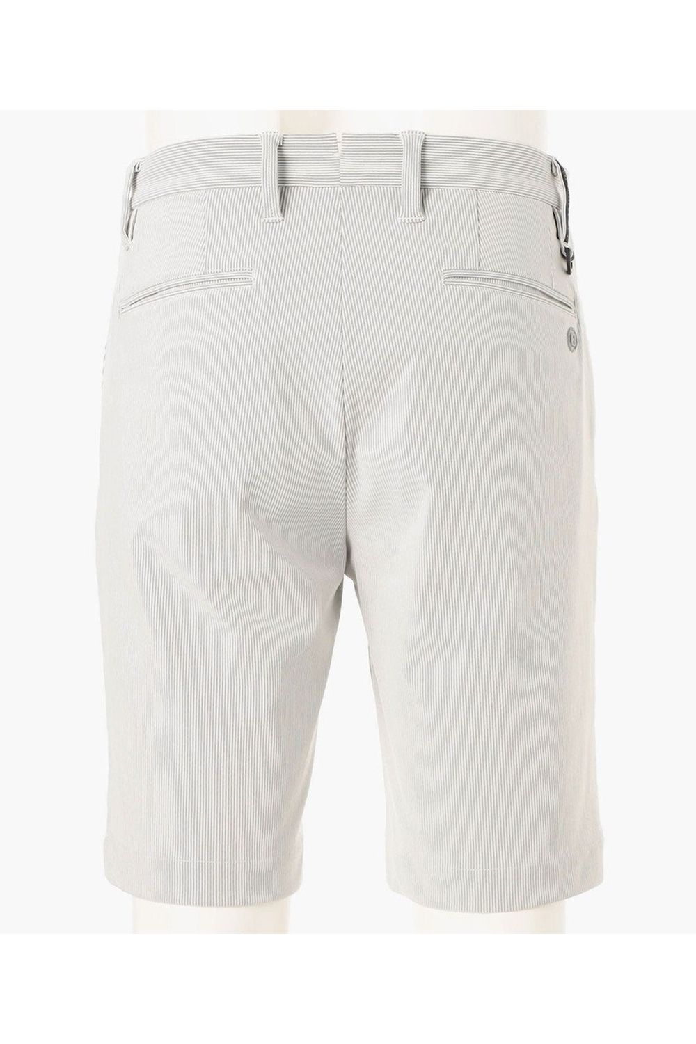 【26SS】 MEN'S NYLON CORDUROY SHORT PANTS / ナイロンコーデュロイ ショートパンツ (グレーストライプ)