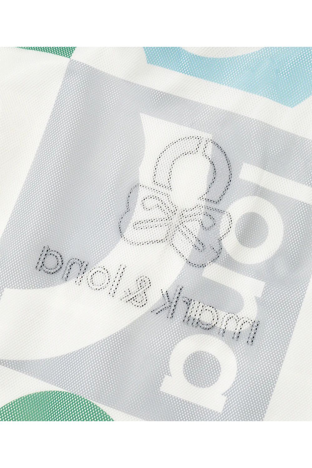 【26SS】 QUADRA AIR MESH 2-WAY PULLOVER / リバーシブル ショートスリーブプルオーバー (ホワイト) (3月4日入荷予定)