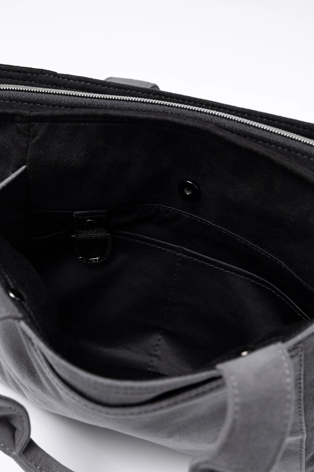 【26AW】 ALL ULTRASUEDE BICOLOR CART BAG / ウルトラスエード バイカラー カートバッグ (ブラック)