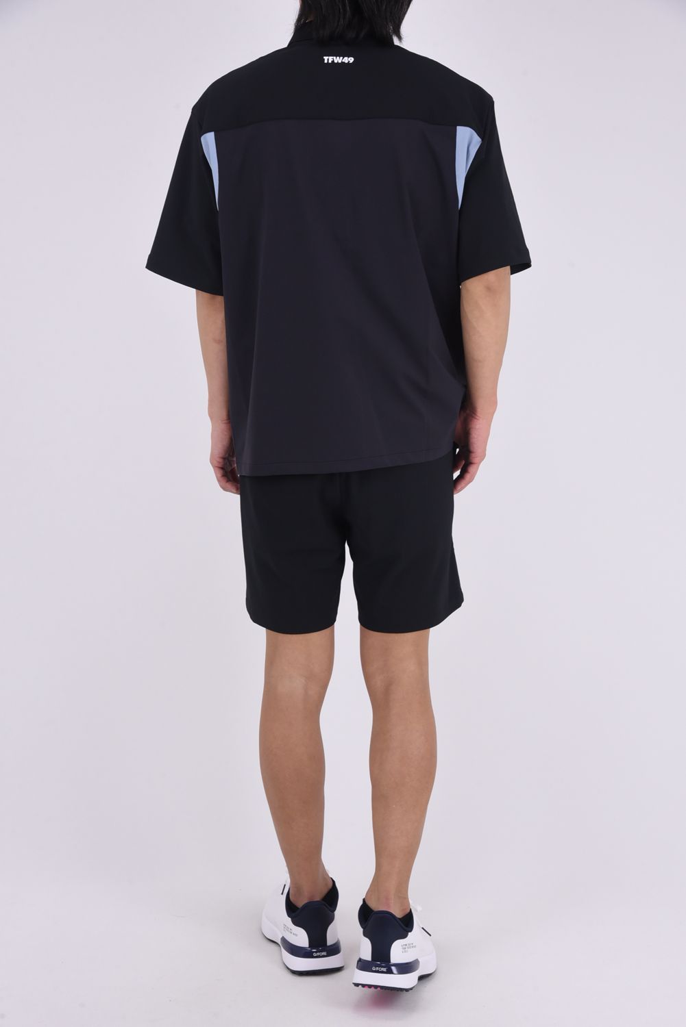 【26SS】 LUXURY SPORTY SHORTS / ドライタッチ ショートパンツ (ブラック)