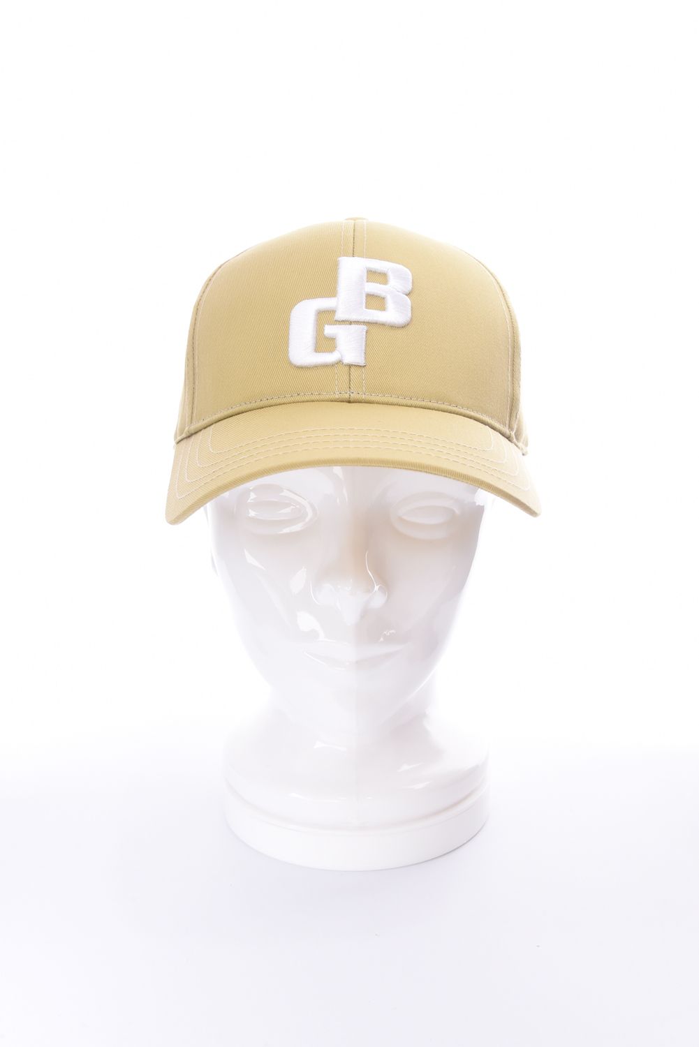 BG INITIAL CAP / BGイニシャルロゴ キャップ (ベージュ)