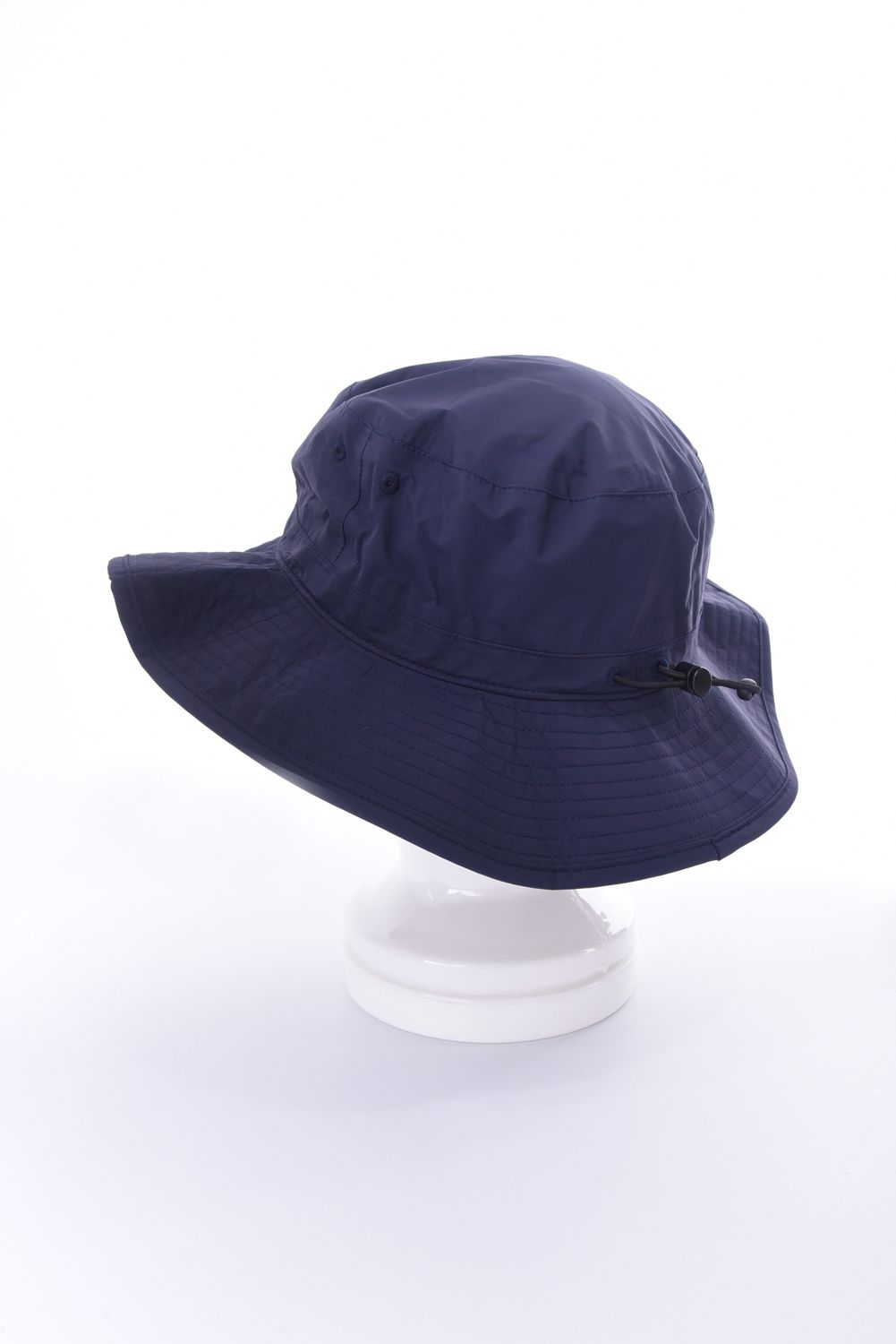 【26SS】 MEN’S WATERPROOF WIDE HAT / ストレッチリップストップ 撥水ワイドハット (ネイビー)