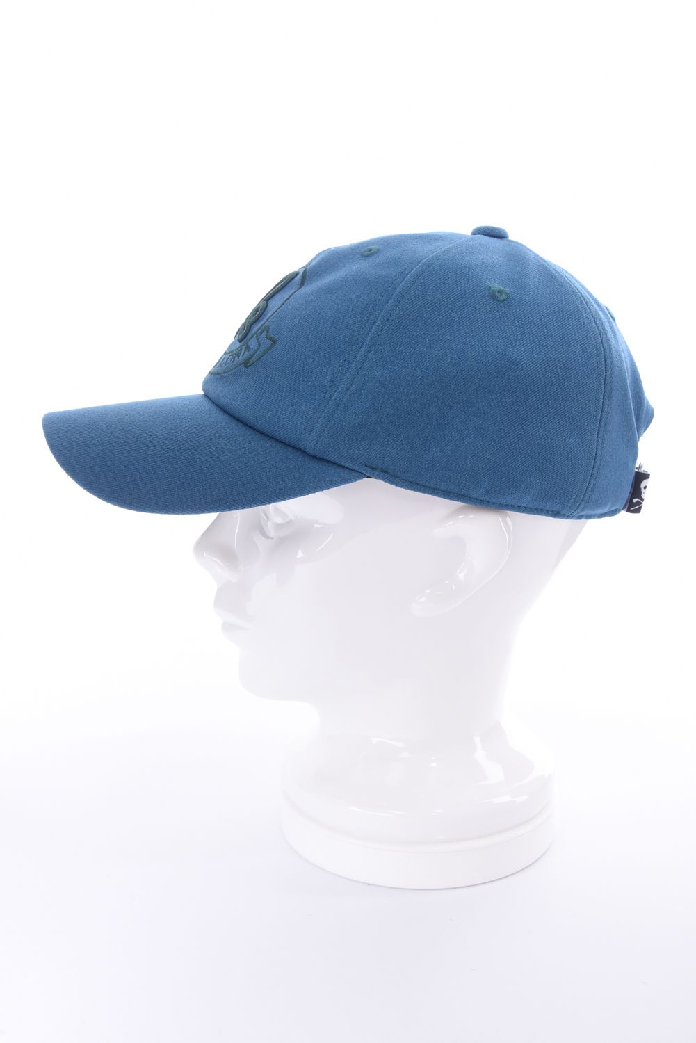 SPECTRA WOOLY 6P CAP / ブランクスカル3Dロゴ刺繍 ベースボールキャップ (ブルー)