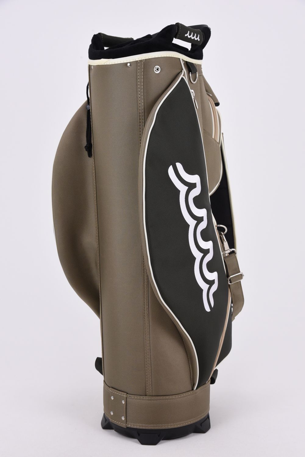 【26AW】 DUAL MAG PRO POLY COMBO CADDY BAG & HEAD COVER / ナイロン バイカラー カートタイプ キャディバッグ&ヘッドカバーセット (カーキ)