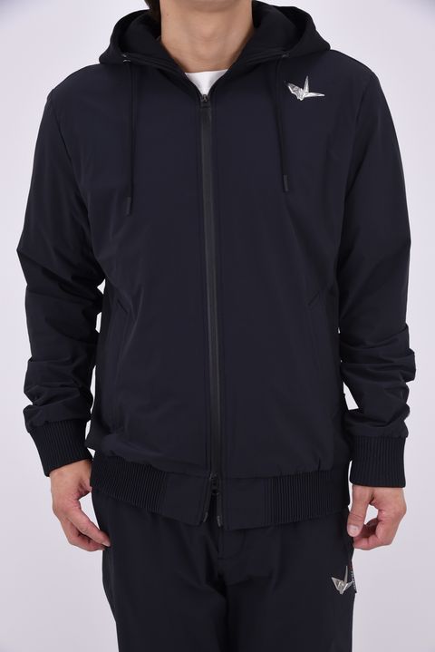 【26AW】 Polartec Zip Hoodie / ポーラテック ジップパーカー (ブラック)