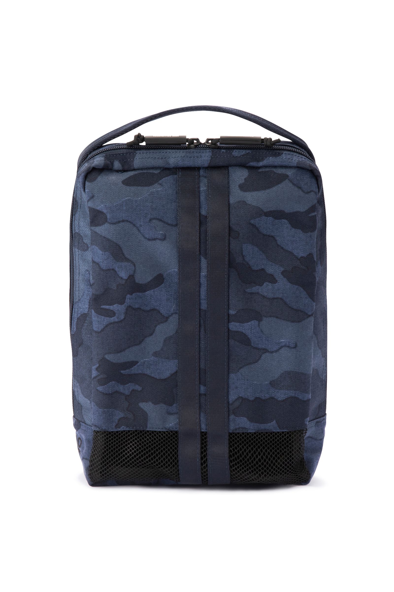【1000Dコーデュラナイロン】 Shoes Case ZHG-B1 / シューズバッグ ネイビーカモ