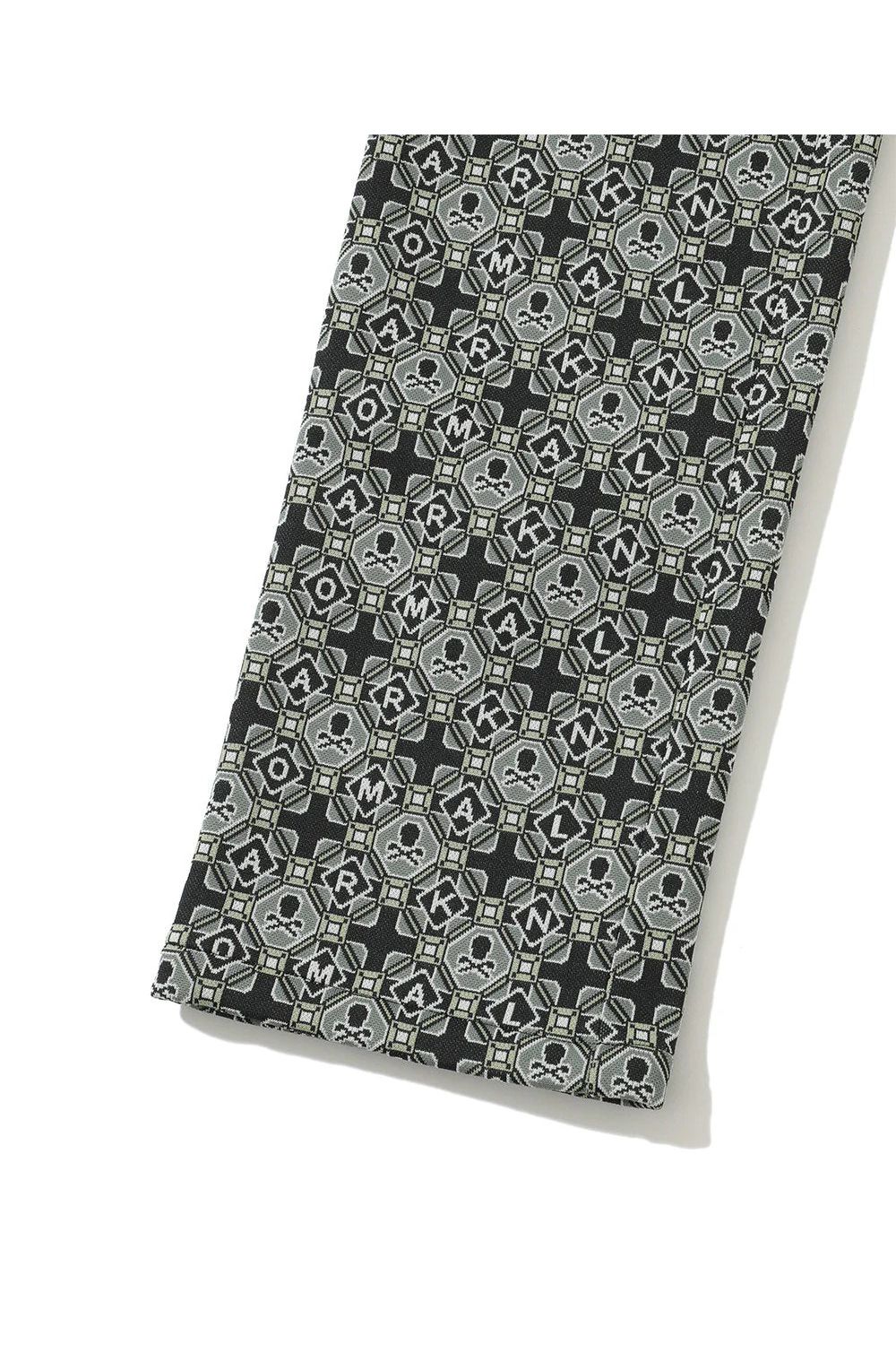 【2025AW 木村拓哉さん着用 VOL.7】 ROSETTE JACQUARD JERSEY TROUSER / ジオメトリックパターン カーゴポケット付きロングパンツ (カーキ)