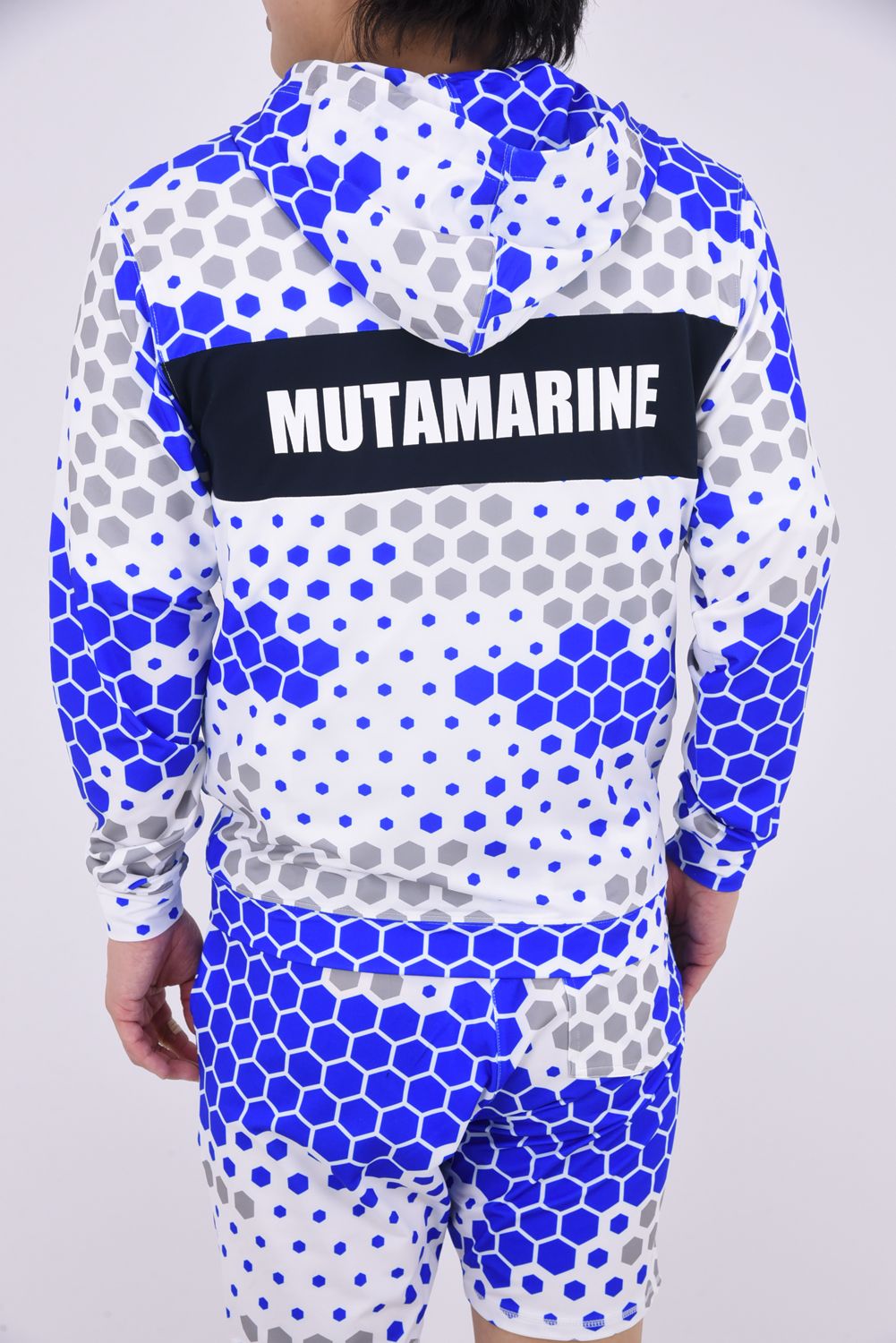 【MUTA】ラッシュセットアップ　メッシュカモブルー ラッシュパーカー (デジタルカモ) [全3色] – muta Online Store