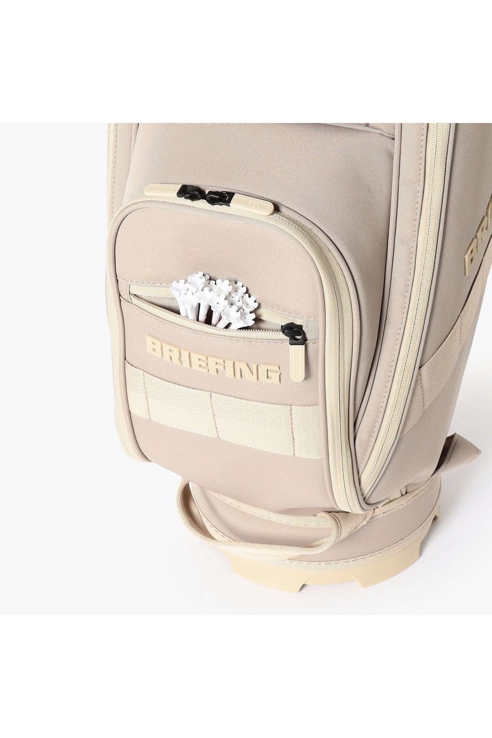 【26SS】【銀行振込・代金引換不可】【返品・交換不可】【NC SERIES】 CR-14 / カートタイプ キャディバッグ (ベージュ)