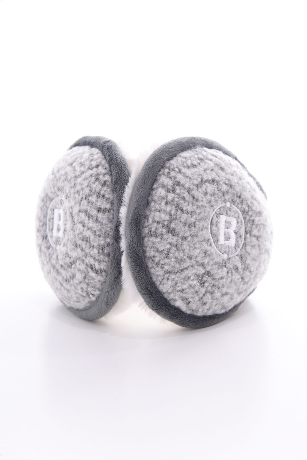 WOOL BOA EAR MUFF / ウール ボアイヤーマフ (ライトグレー)