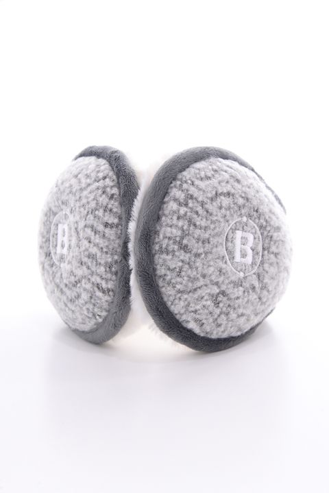 WOOL BOA EAR MUFF / ウール ボアイヤーマフ (ライトグレー)