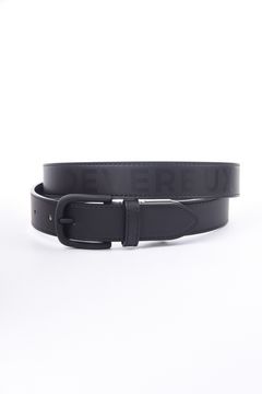 【26SS】 DVG-LOGO PT BELT / ロゴプリント ベルト (ブラック)