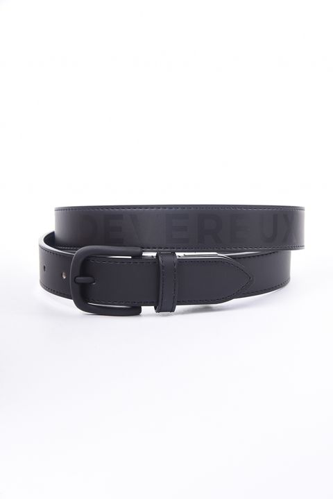 【26SS】 DVG-LOGO PT BELT / ロゴプリント ベルト (ブラック)