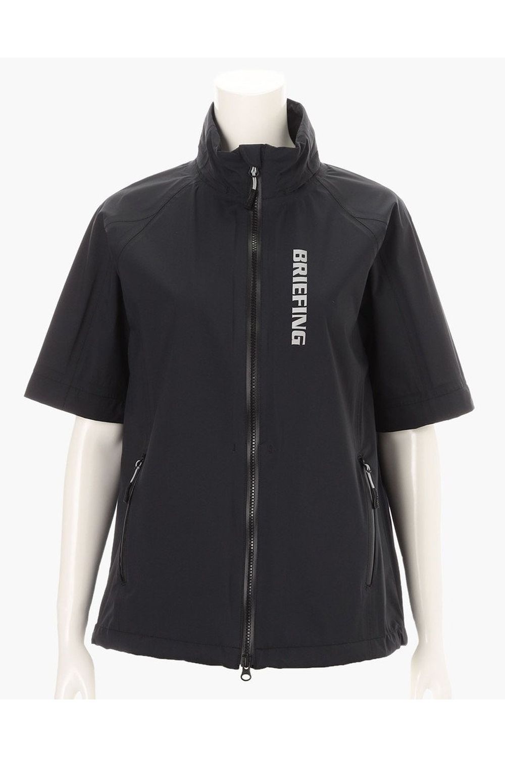 【26SS】【レディース】 WOMEN’S WATERPROOF BLOUSON / マイクロリップナイロン 2WAYレインジャケット (ブラック)