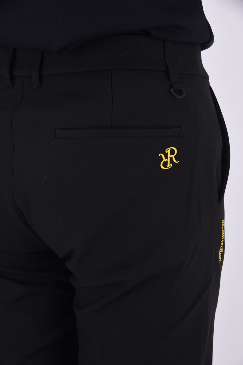 MENS SOFT THERMO LONG PANTS / 裏微起毛 ソフトサーモ ロングパンツ (ブラック)