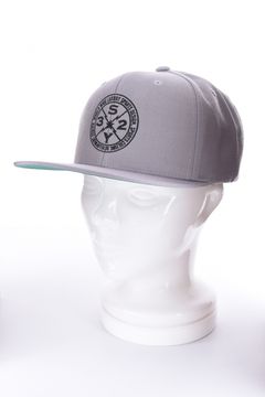 【26SS】 CIRCLE LOGO SNAPBACK CAP / サークルロゴ スナップバック キャップ (グレー)
