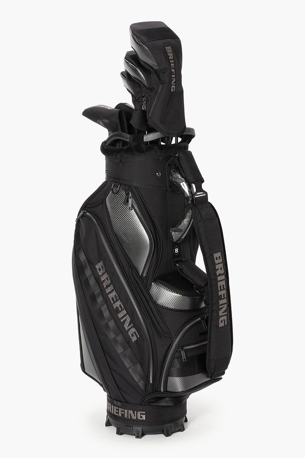 【26SS】【銀行振込・代金引換不可】【返品・交換不可】 CR-12 PREMIUM CARBON / プレミアムカーボンコレクション カートタイプ キャディバッグ (ブラック)