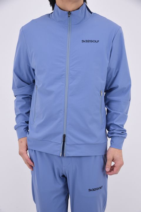 【26SS】 CARVICO STRECH JK / カルビコ ストレッチ ジップアップジャケット (ブルー)