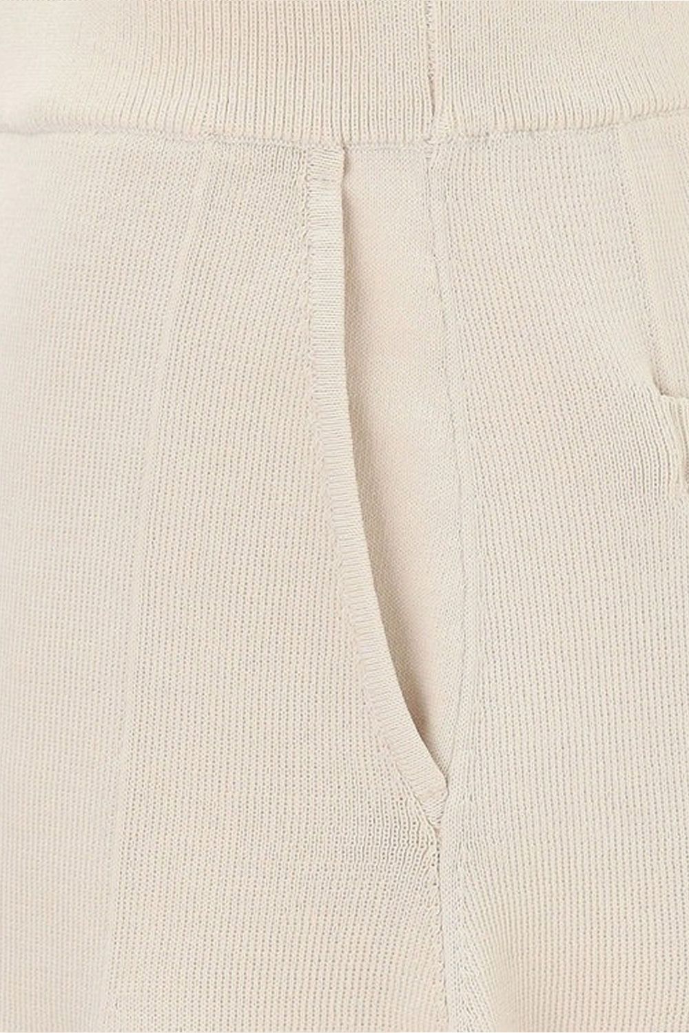 【26SS】【レディース】 WS WR BI-COLOR FLARE KNIT SKIRT / 超撥水糸 バイカラー ニット フレアスカート (ベージュ)