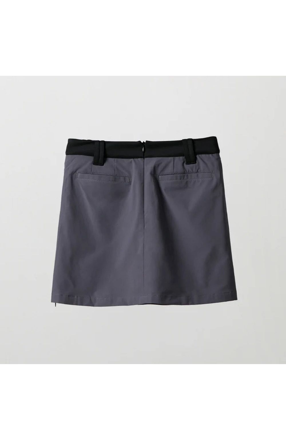 【26AW】 【レディース】 BICOLOR SWITCH SKIRT / バイカラー スウィッチ スカート (グレー)