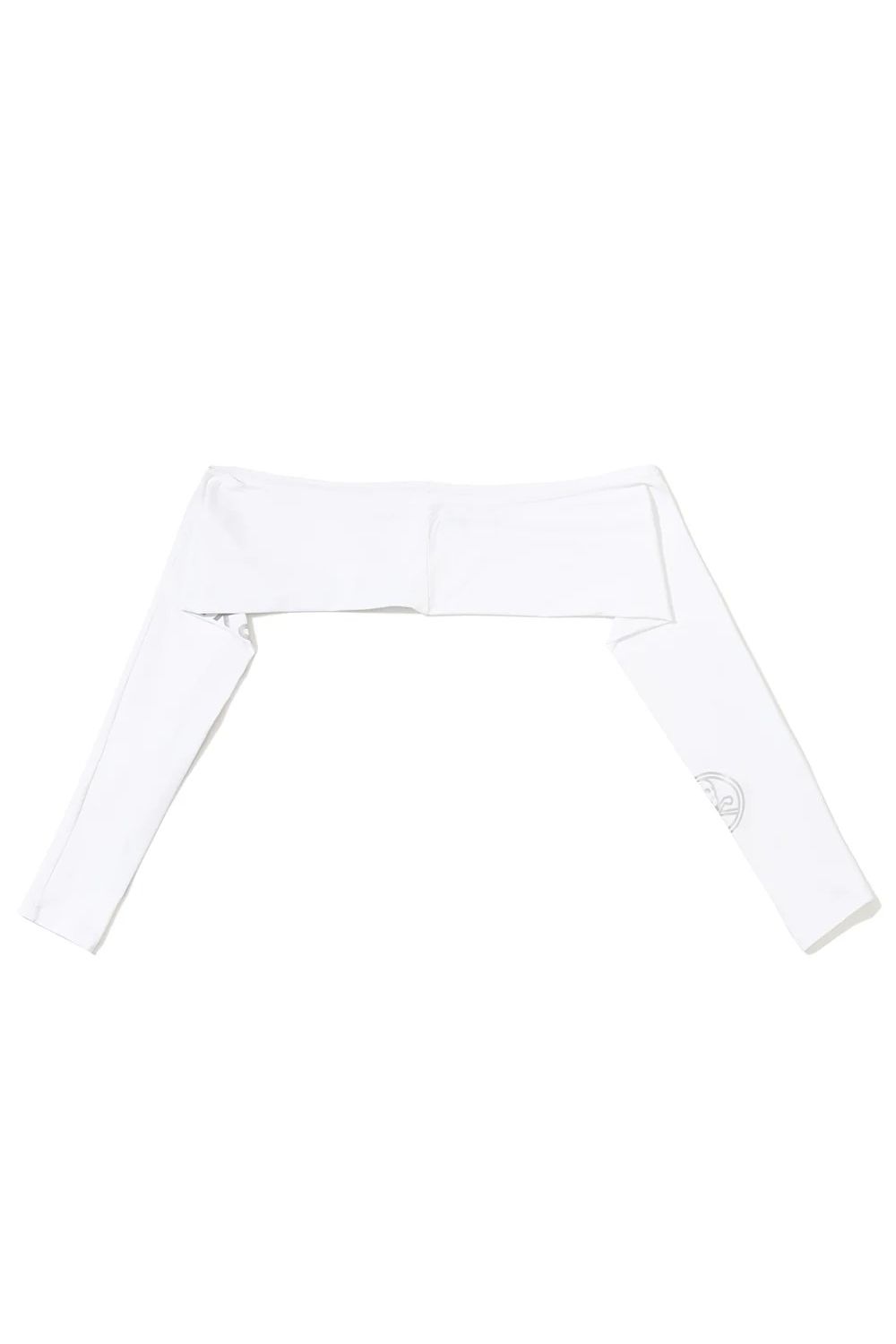 【26SS】【レディース】 HEC UV SHIELD PERFORMANCE SLEEVE / ブランドロゴプリント UVガード インナースリーブ (ホワイト)