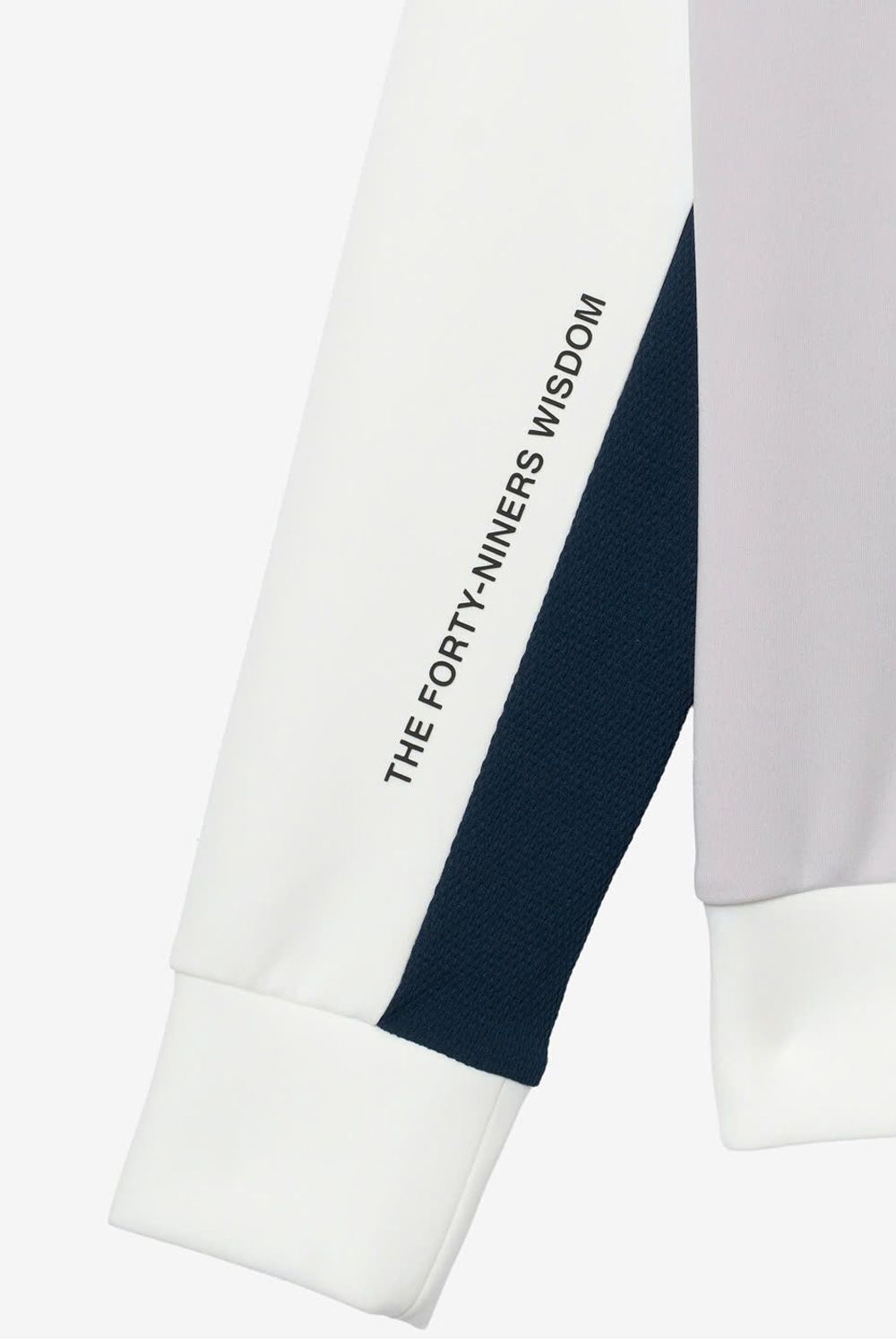 MOCK NECK HALF ZIP / ハーフジップ モックネック (ホワイト)