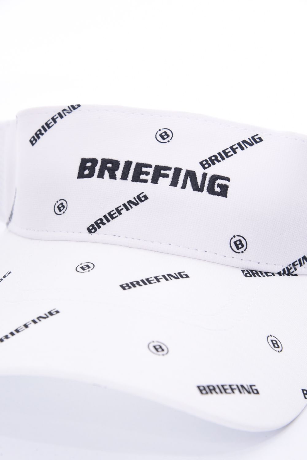 BRIEFING - MS MONOGRAM VISOR / モノグラム サンバイザー