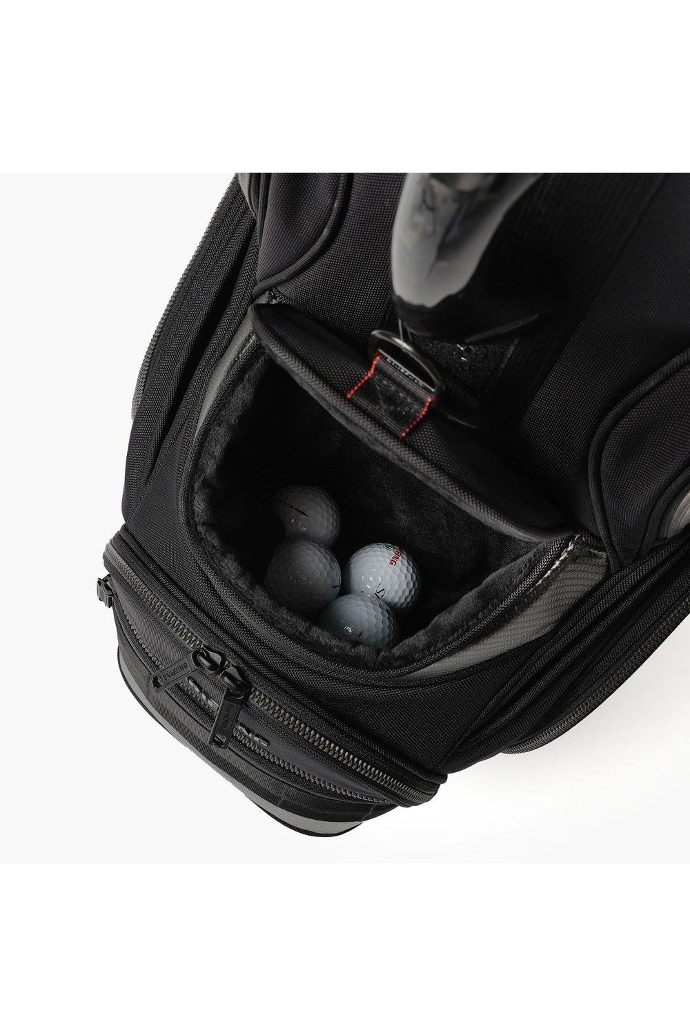 【26SS】【銀行振込・代金引換不可】【返品・交換不可】 CR-12 PREMIUM CARBON / プレミアムカーボンコレクション カートタイプ キャディバッグ (ブラック)