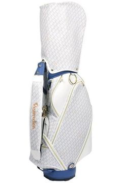 【10周年記念限定品】 ORIOLA（オリオラ） / ブランドオリジナルテキスタイル カートタイプ キャディバッグ （オーシャンホワイト）*