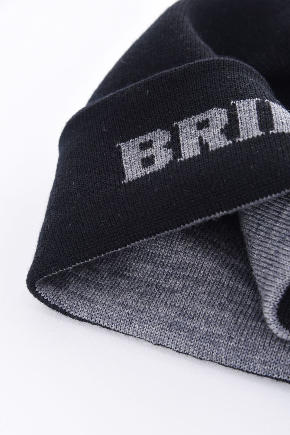 MEN’S WR WOOL KNIT JQ LOGO BEANIE / ジャガート゚ロゴ ウール ビーニー (ブラック)