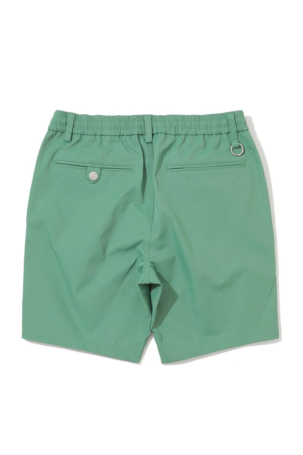 【26SS】 QUADRA PERFORMANCE TWILL GOLF SHORTS / ポリエステルツイル アイアンスカルロゴ刺繍 ショートパンツ (グリーン)