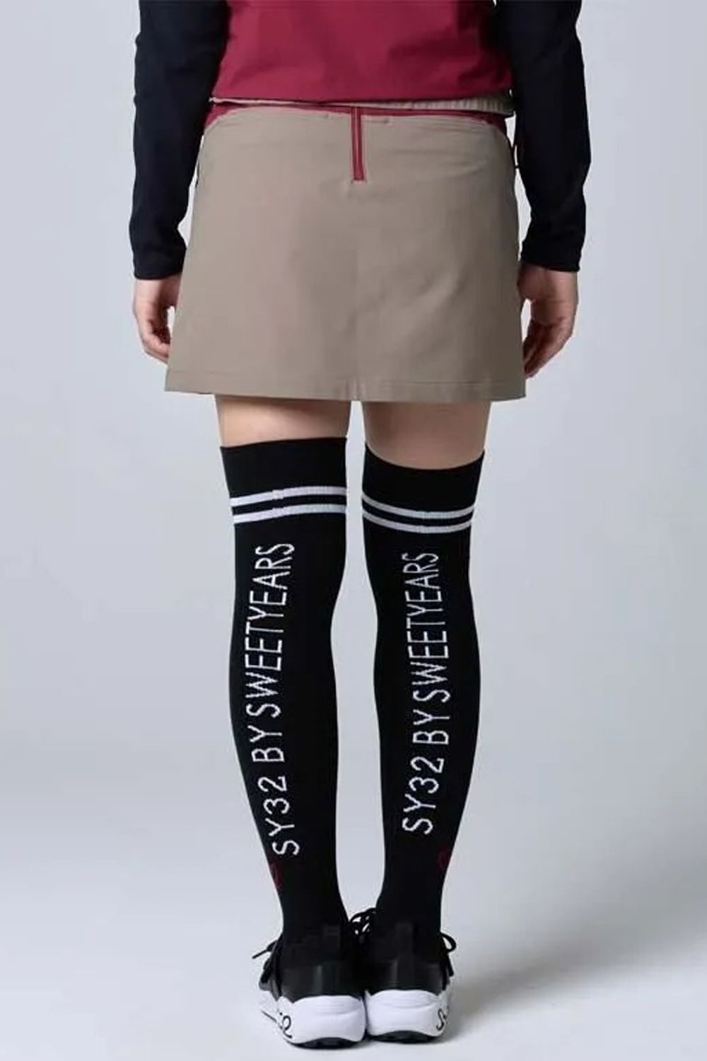 【26AW】【レディース】 LIGHT STRECH SKIRT / ストレッチ スカート (バーガンディ)*